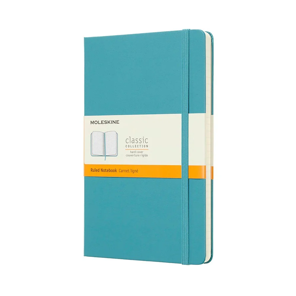 Moleskine Classic Hard Cover Ruled Large Notebook - Image 4