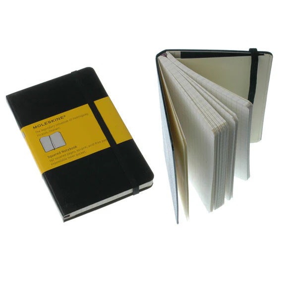 Moleskine Classic Pocket Squared Notebook