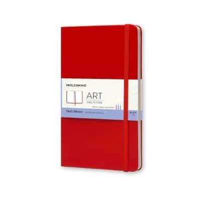Moleskine Large Sketchbook Red Cover