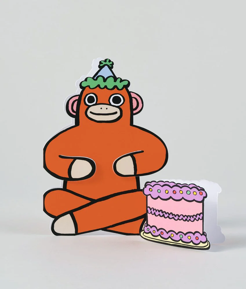 Monkey with Mini Card - Image 2