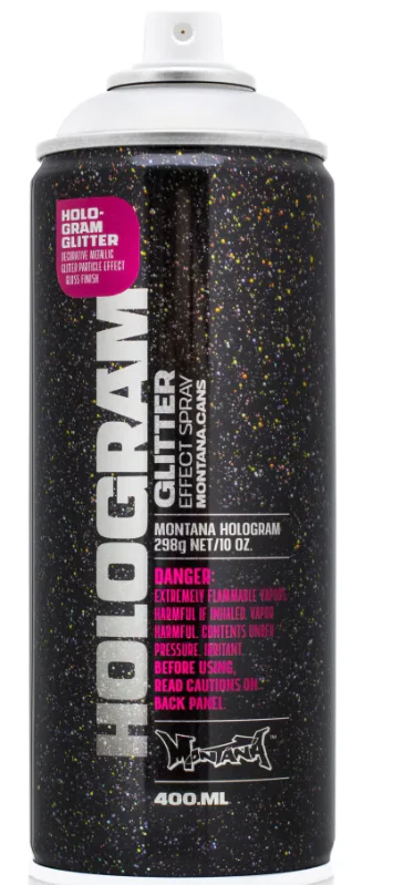 Montana Hologram Glitter Spray