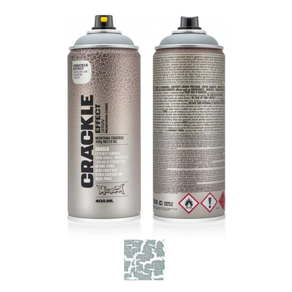 MontanaGOLD 400ml CRACKLE EFFECT Squirrel Grey