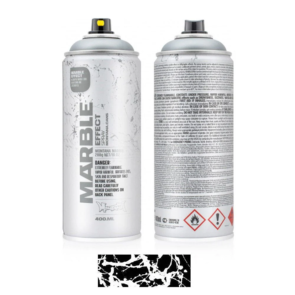 MontanaGOLD 400ml MARBLE EFFECT White
