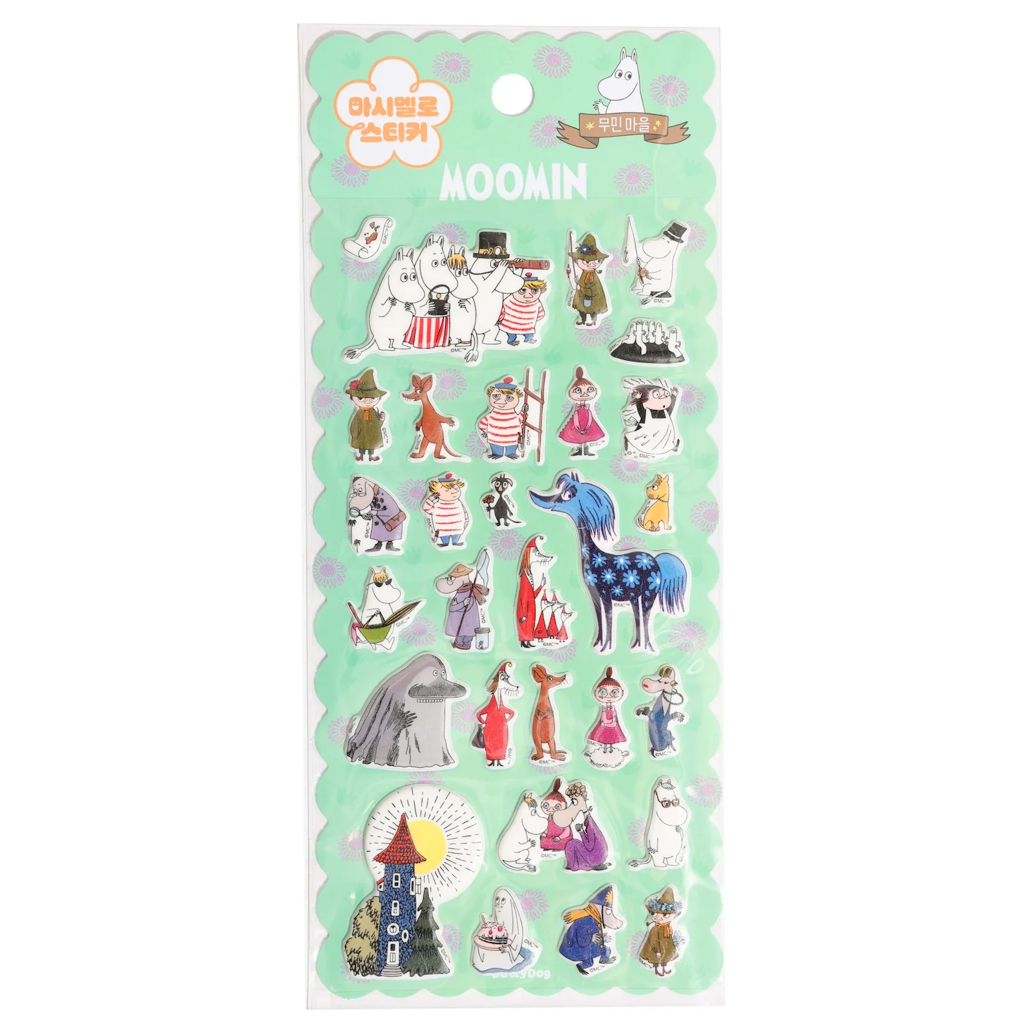 Moomin Marshmallow Puffy Stickers - Image 3