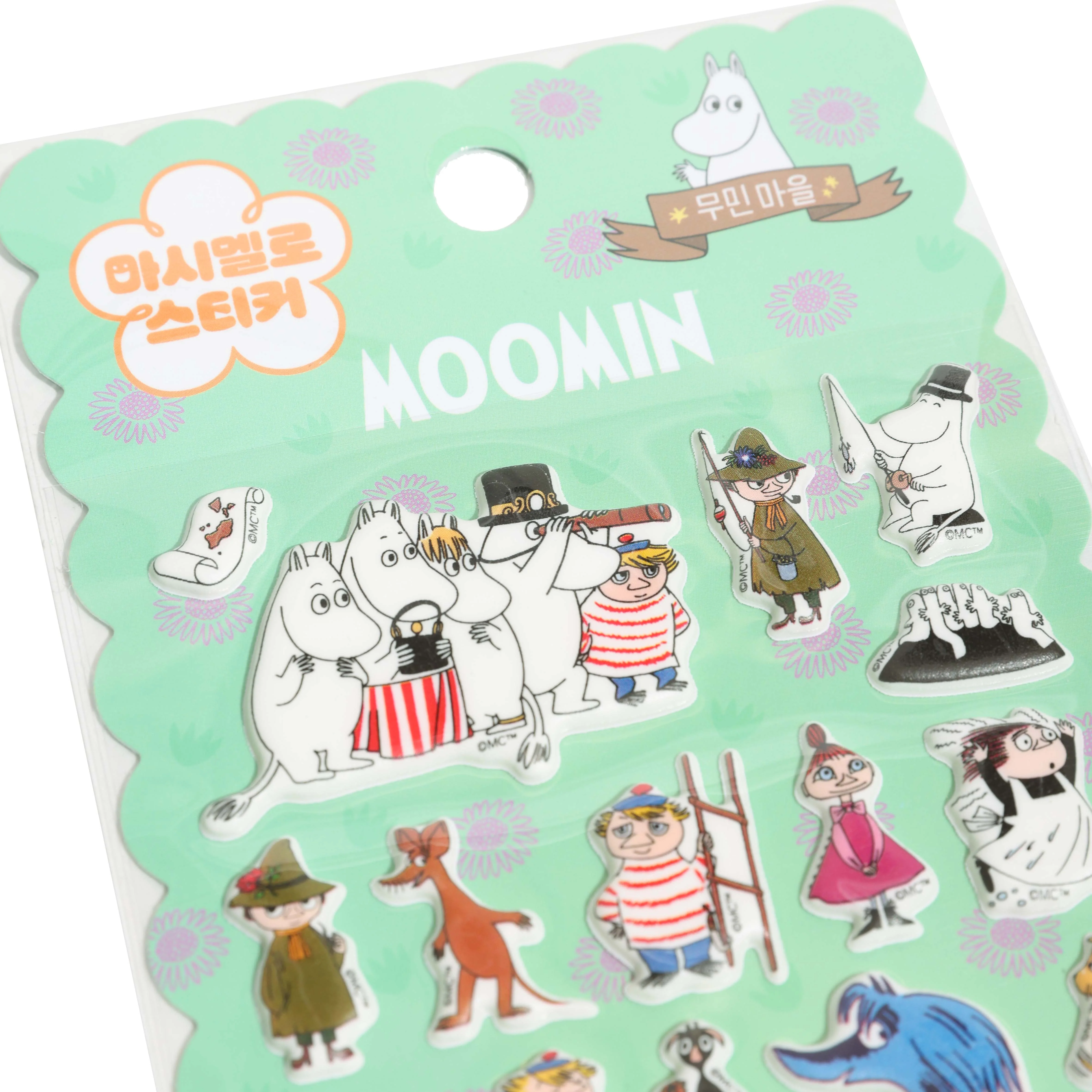 Moomin Marshmallow Puffy Stickers - Image 4