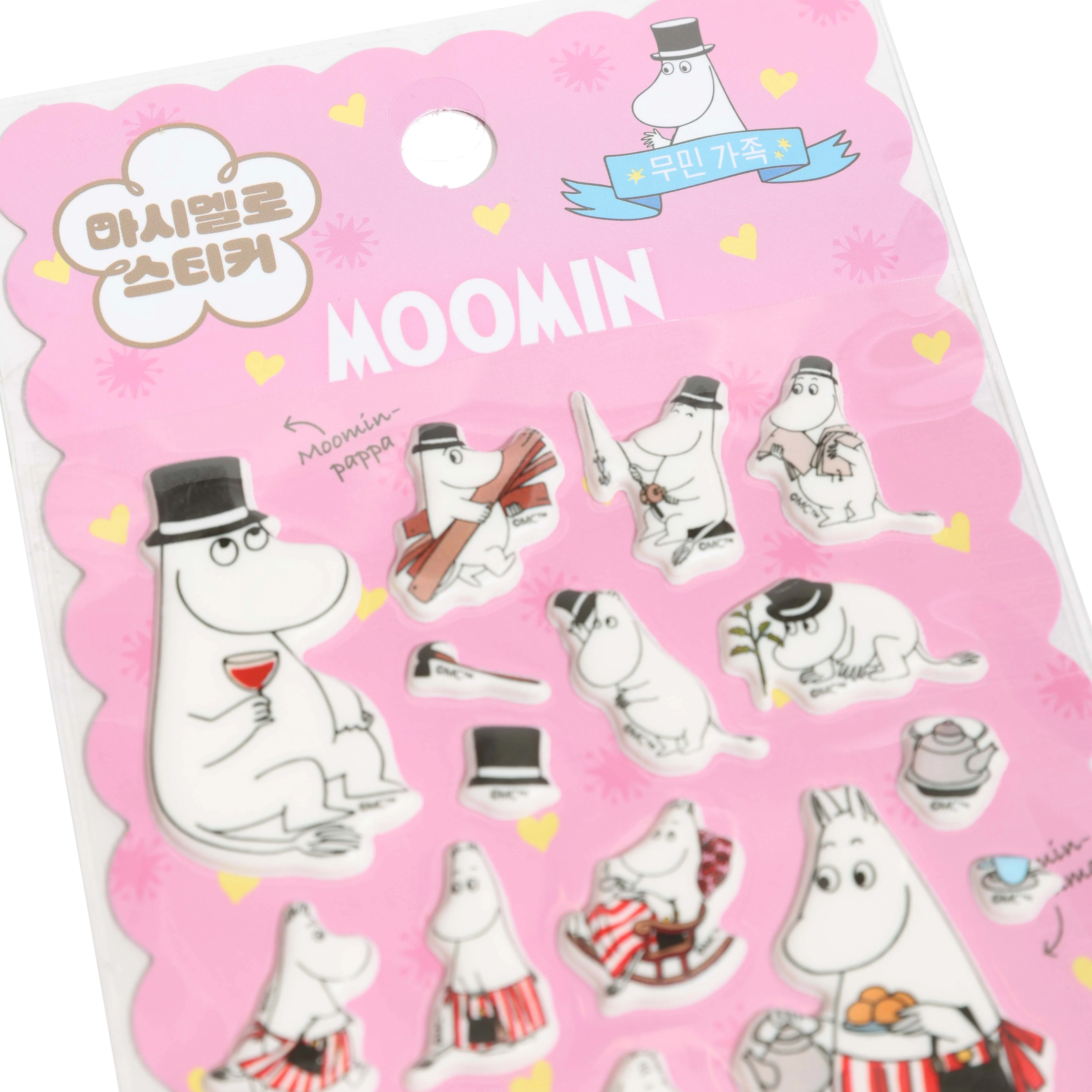 Moomin Marshmallow Puffy Stickers - Image 6