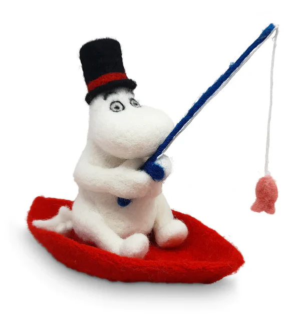 Moominpappa Goes Fishing Needle Felting Kit