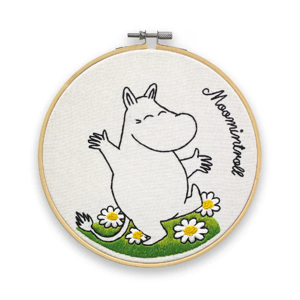 Moomintroll Dancing Embroidery Kit