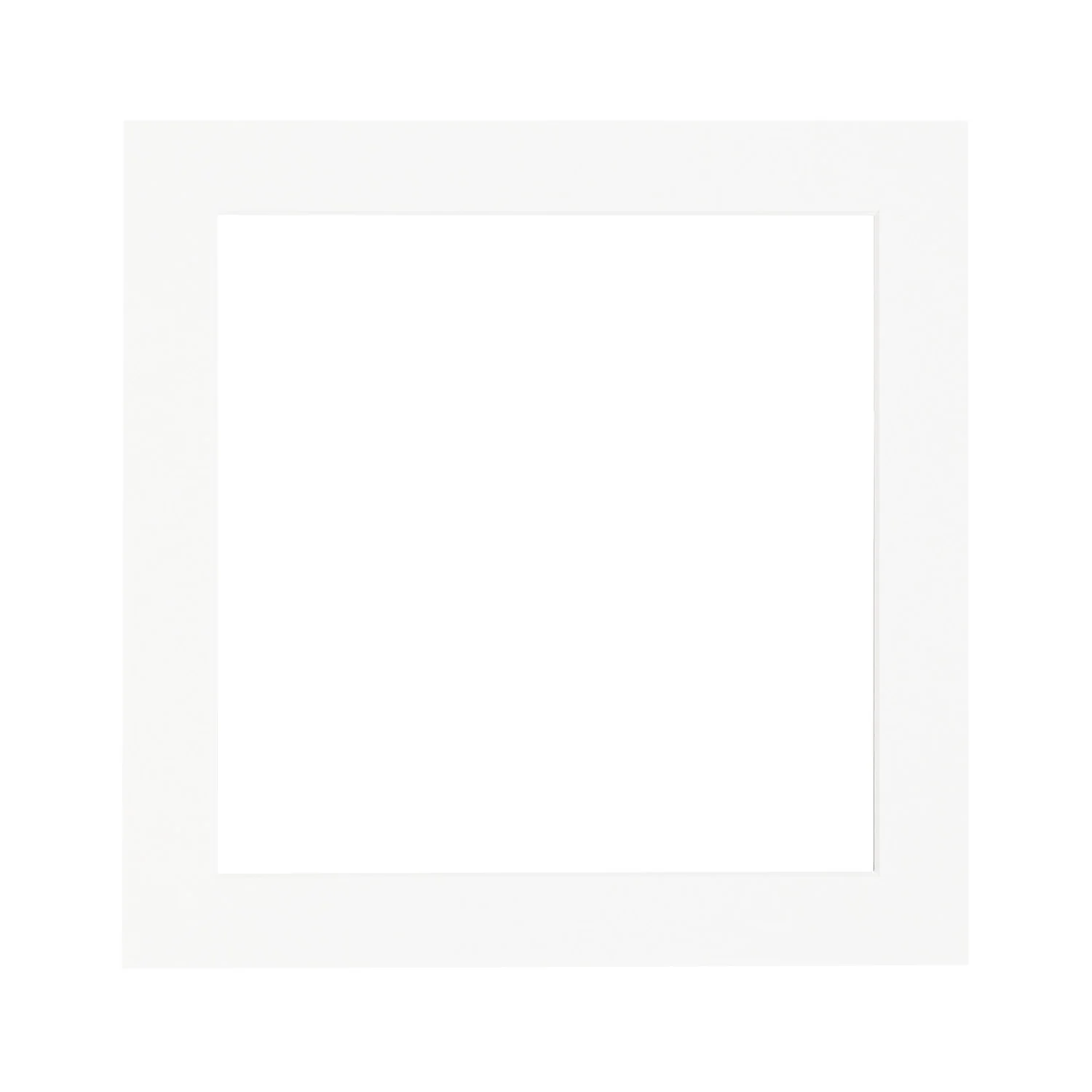 Mount to Fit - 10 x 10" Frame - White