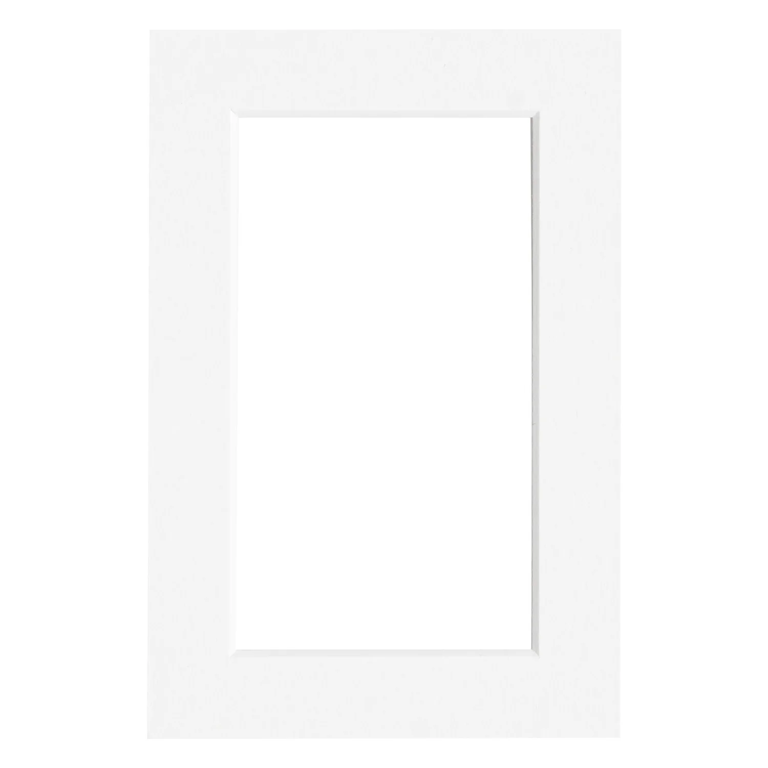 Mount to Fit - 6 x 4" Frame - White