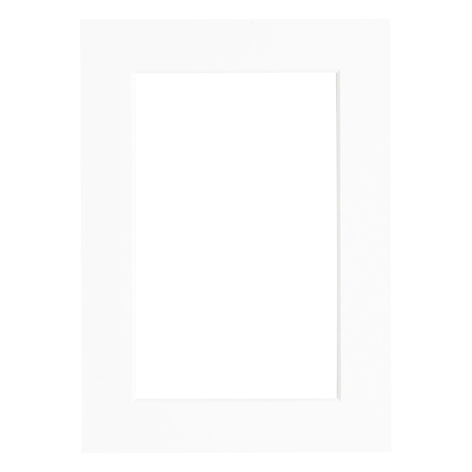 Mount to Fit - 6 x 8" Frame - White