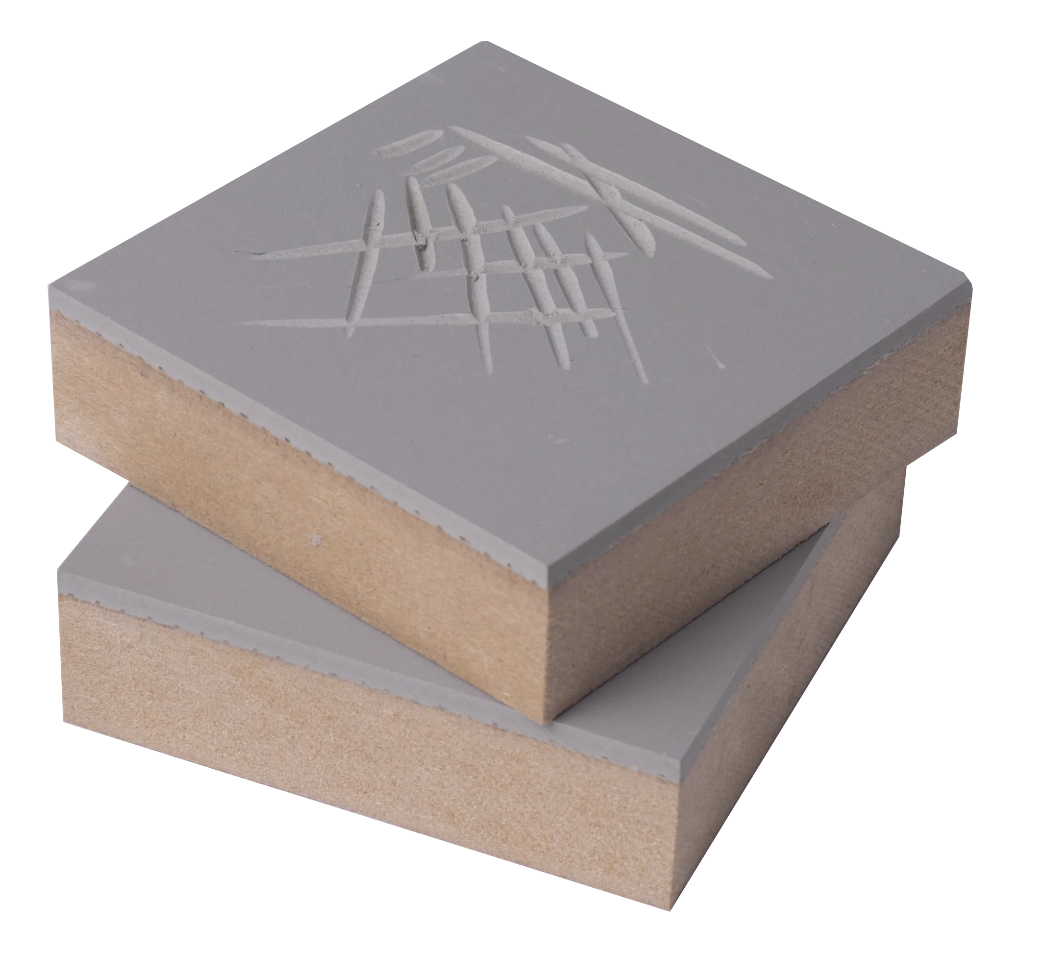 Mounted Linoleum Printing Blocks 75x75x3.2mm