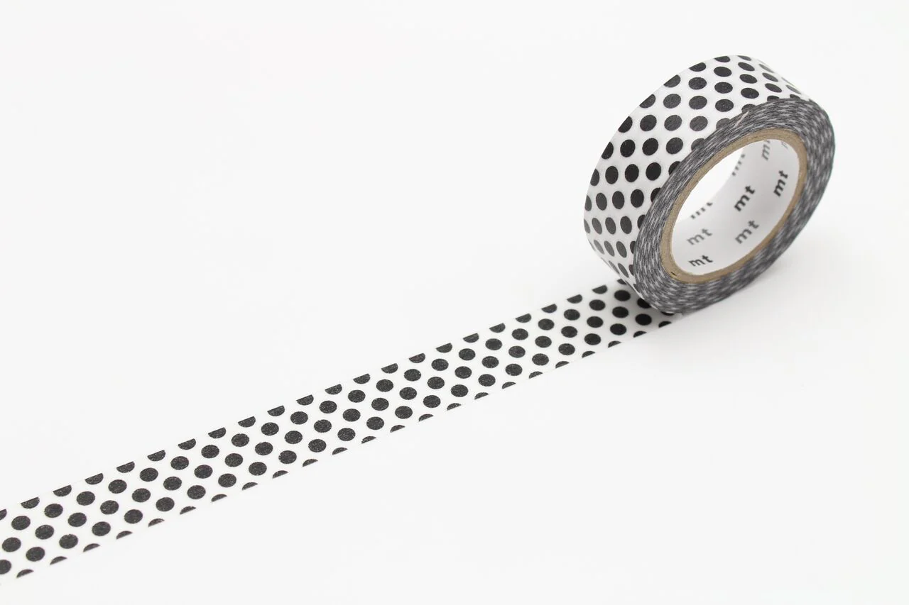 MT Masking Tape: Dot Black 2
