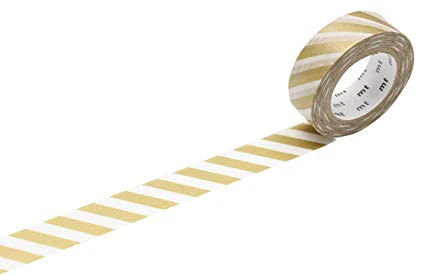 MT Masking Tape: Stripe Gold 2