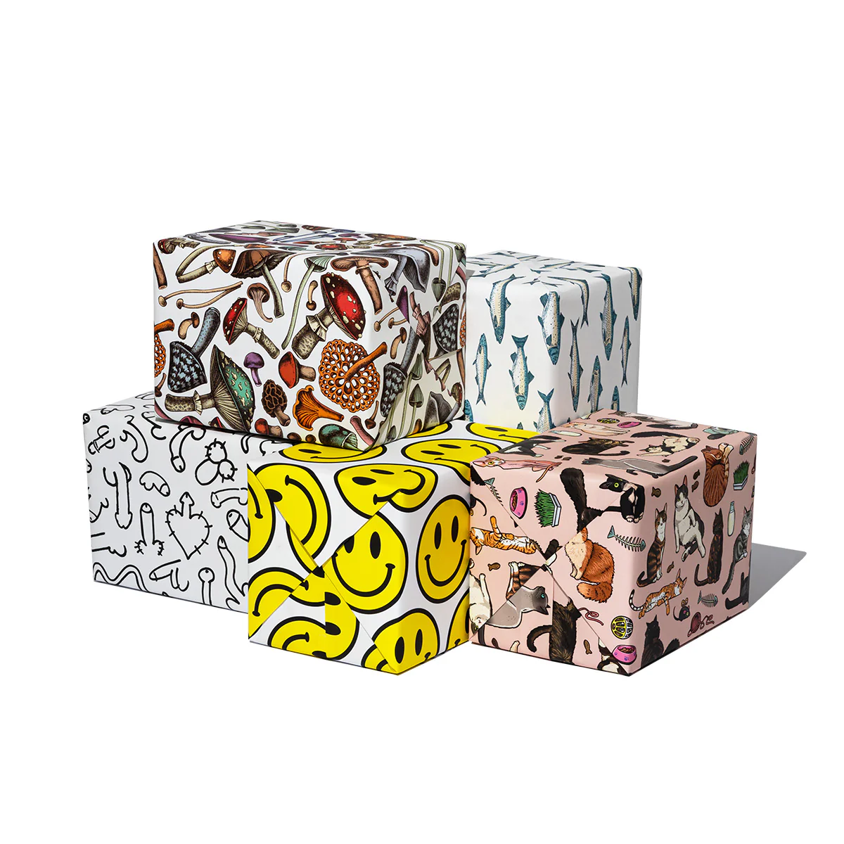 Gift Wrap - Mushroom - Image 2