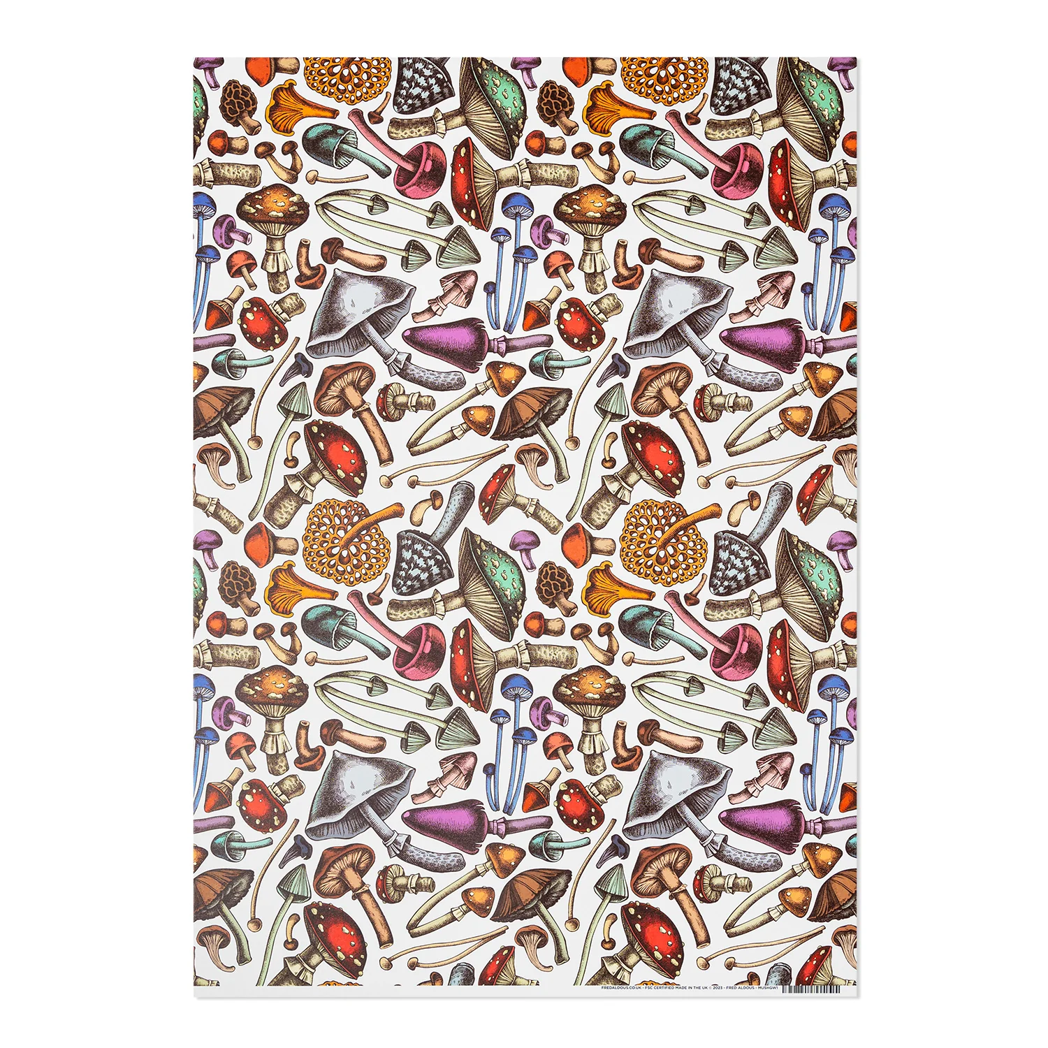 Gift Wrap - Mushroom - Image 3