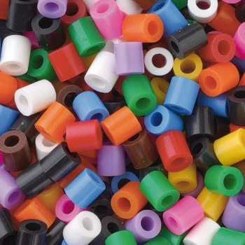 Nabbi Assorted Coloured Melting Beads 0.5 x H 5mm