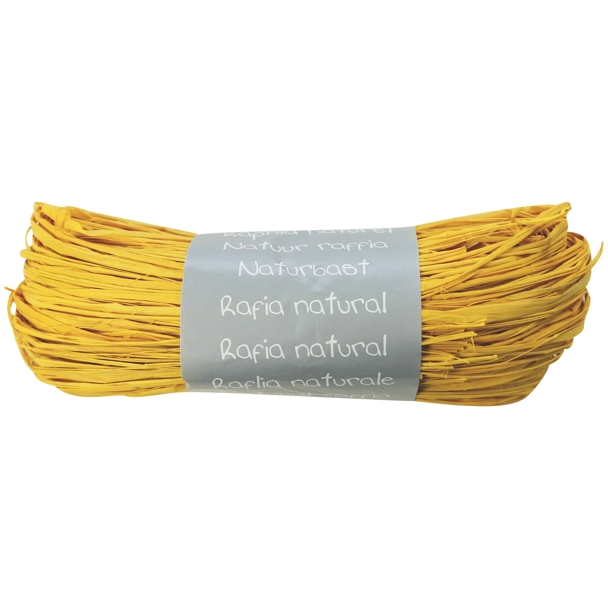 Natural Raffia Ball 50g Lemon