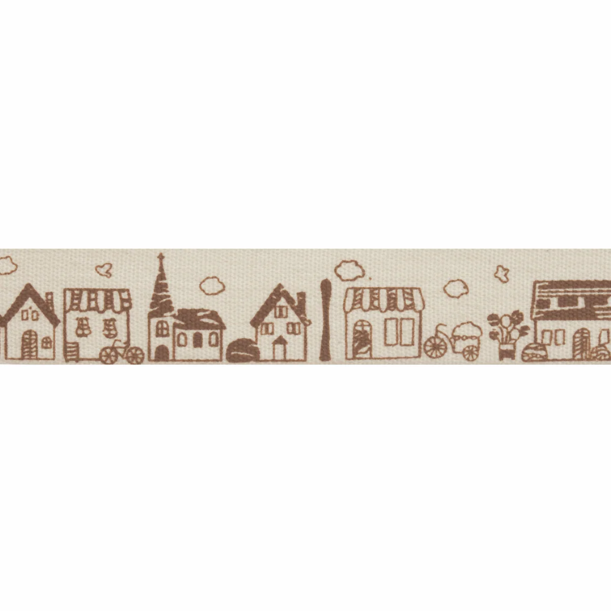 Natural Trim- 5m x 15mm - Village Scene
