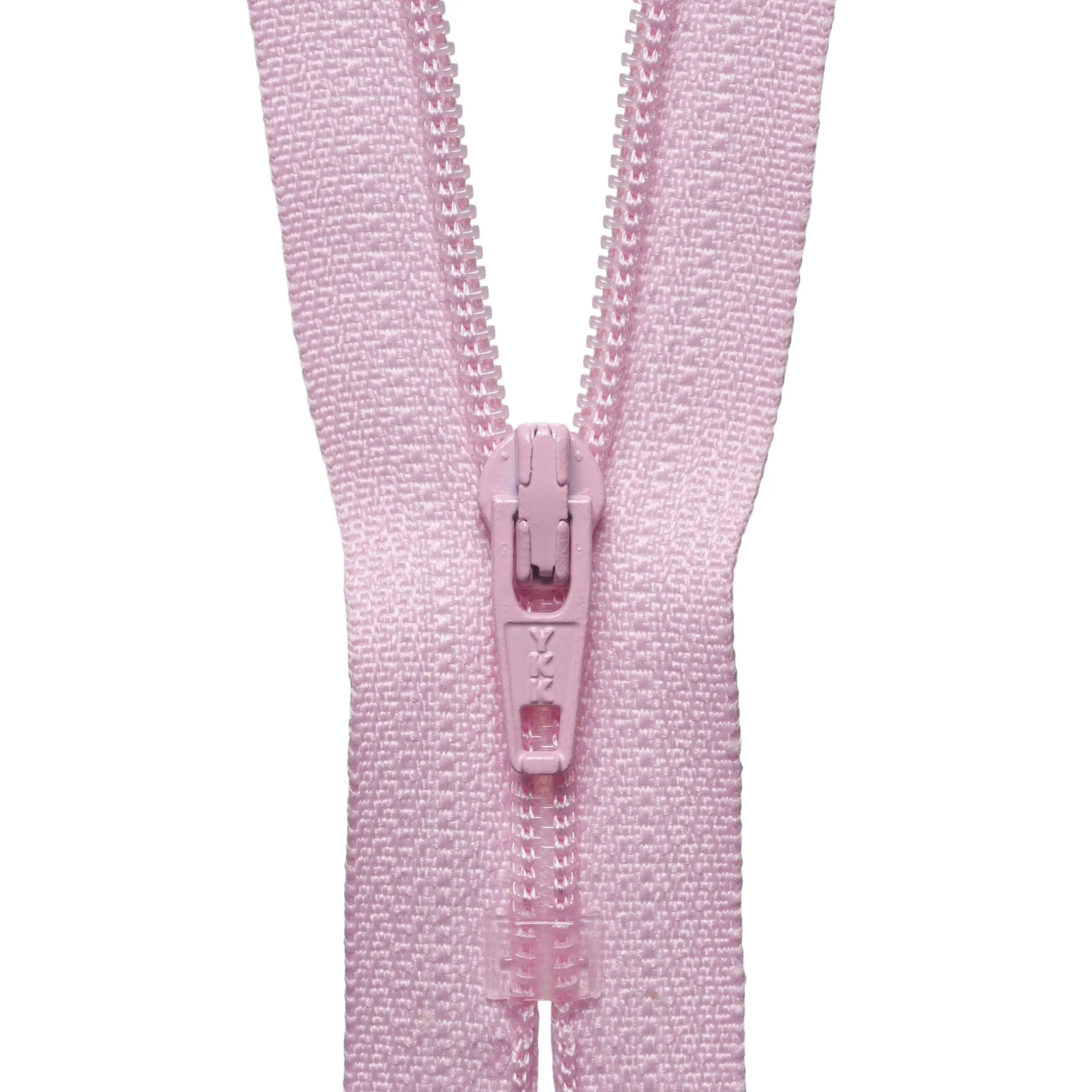 Nylon Dress and Skirt Zip - 46cm/18.11in - Mid Pink