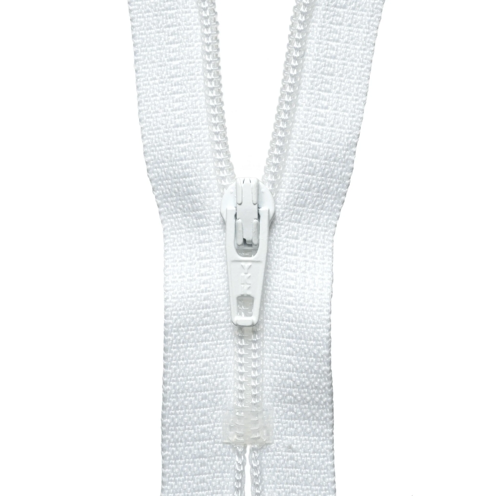 Nylon Dress and Skirt Zip - 46cm/18.11in - White