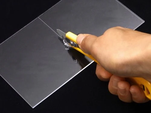 OLFA Plastic and Laminate Cutter Small - Image 3