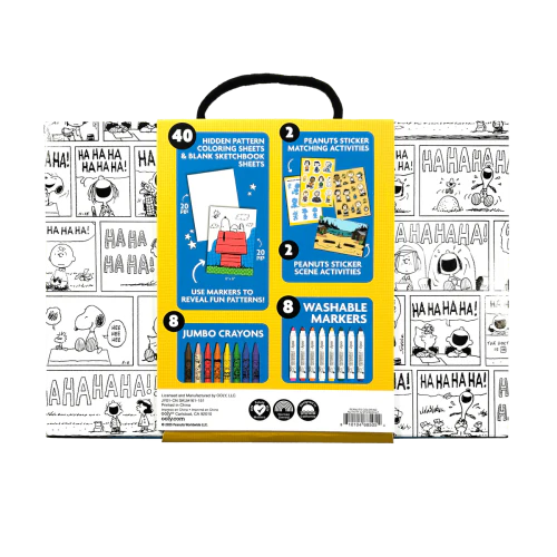 Ooly x Peanuts Art Supplies - Colour Your Own Case - Image 2