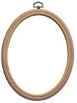 Oval Flexi Embroidery Hoop 5"x7"