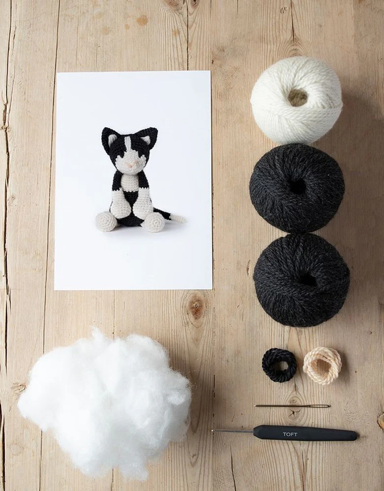 Paddy the Black and White Cat Kit - Image 3