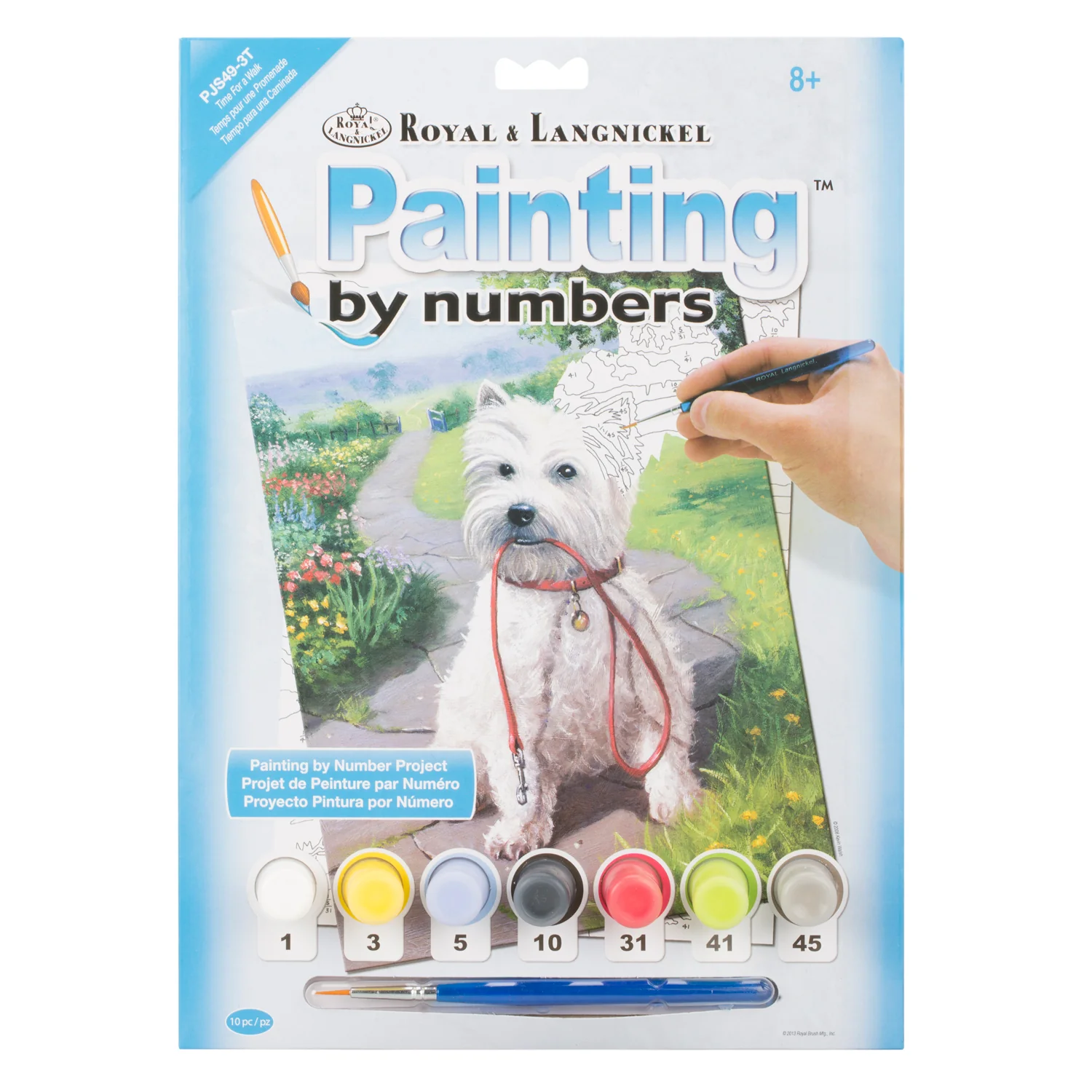 Paint By Numbers Junior Sm Time For A Walk
