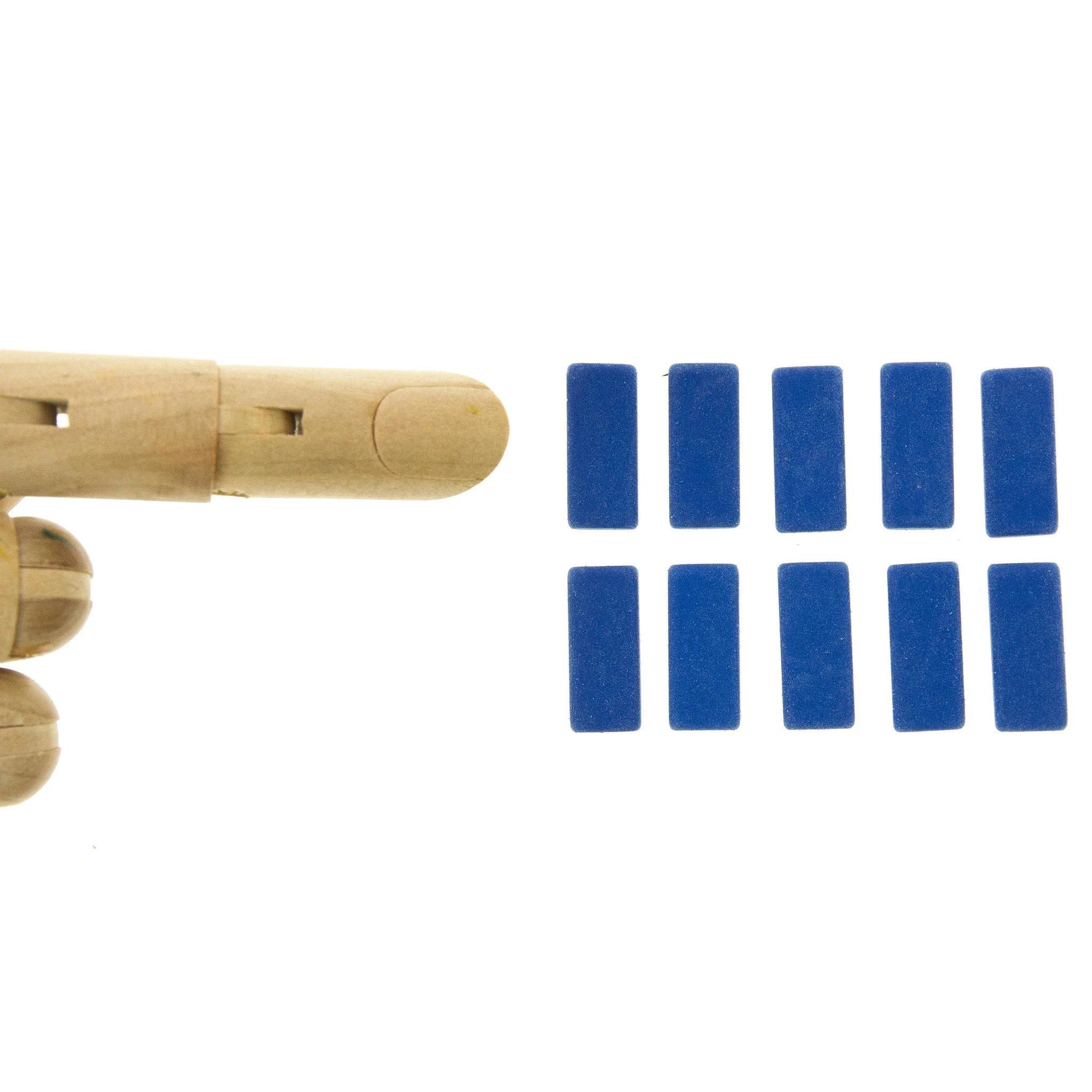 Blackwing Blue Erasers - 10pk - Image 2