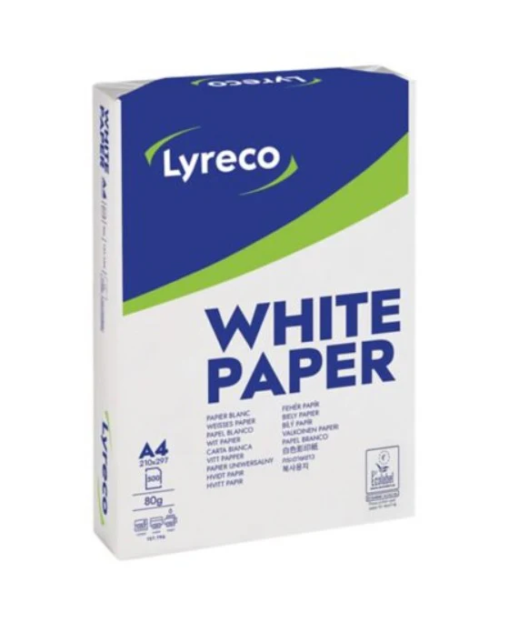 Lyreco Budget Paper A4 80gsm White 500 Sheets