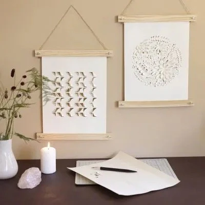 Craft Kit: Paper Art Paper for Hanging - Image 2
