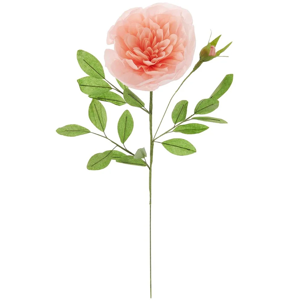 Rico Paper Flower Rose Apricot