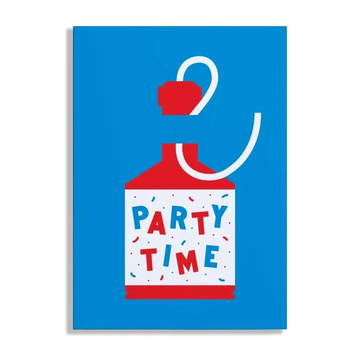 Party Time Greeting Card