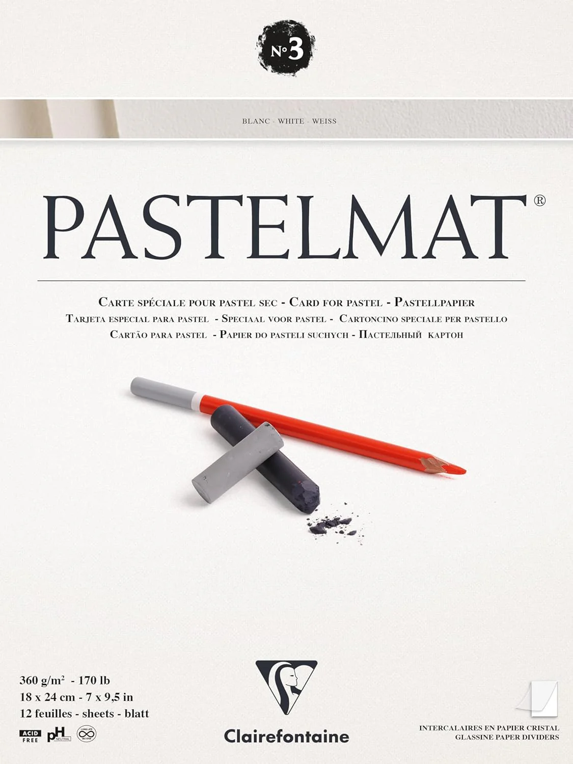 Pastelmat Pad No.3 18x24cm
