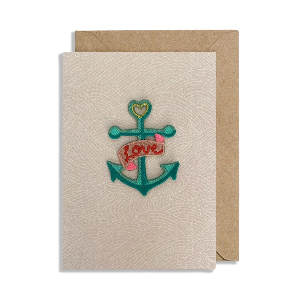 Patch Cards - Love Anchor