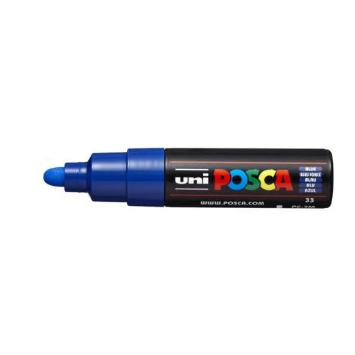 PC-7M Posca Large Bullet Tip Blue
