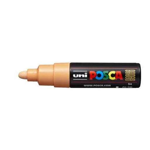 PC-7M Posca Large Bullet Tip Light Orange