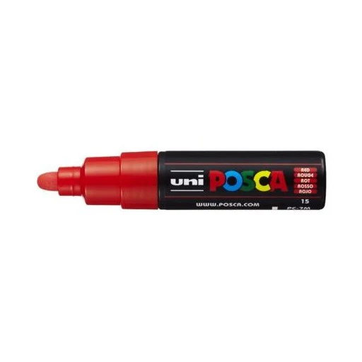 PC-7M Posca Large Bullet Tip Red