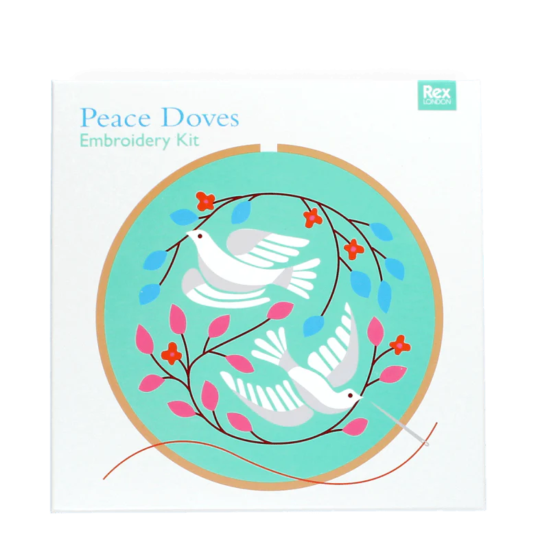 Peace Doves Embroidery Kit