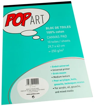 Pebeo Cotton Pop Art Block - Image 2