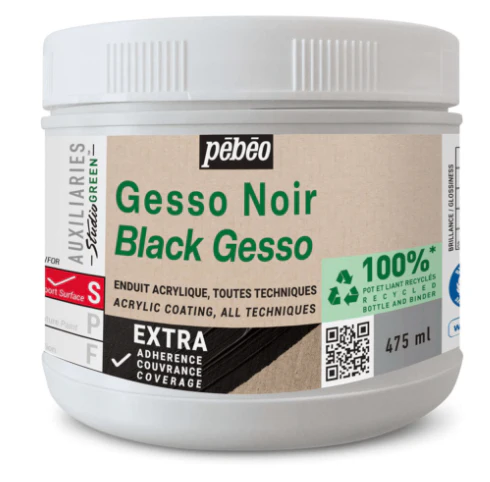 Pebeo Studio Green Black Gesso - Image 2