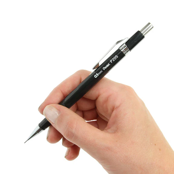 Pentel Automatic Pencil Black 0.5mm - Image 3