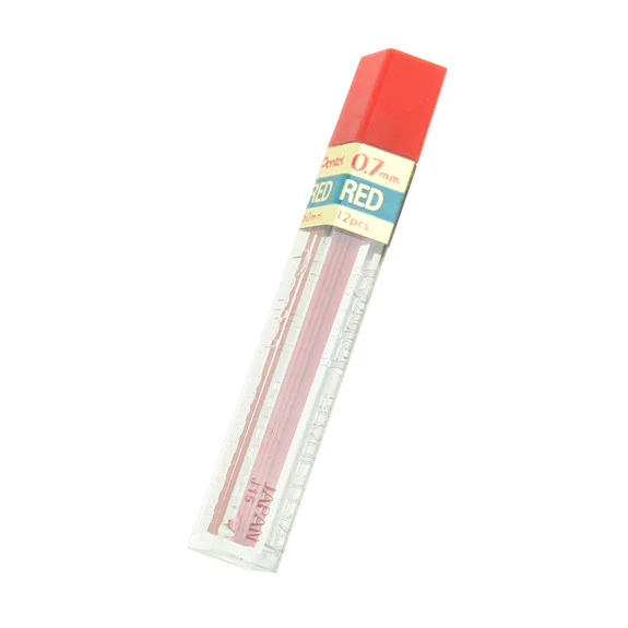 Pentel Red Leads 0.7mm