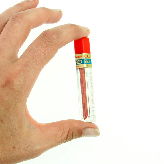 Pentel Red Leads 0.7mm - Image 2