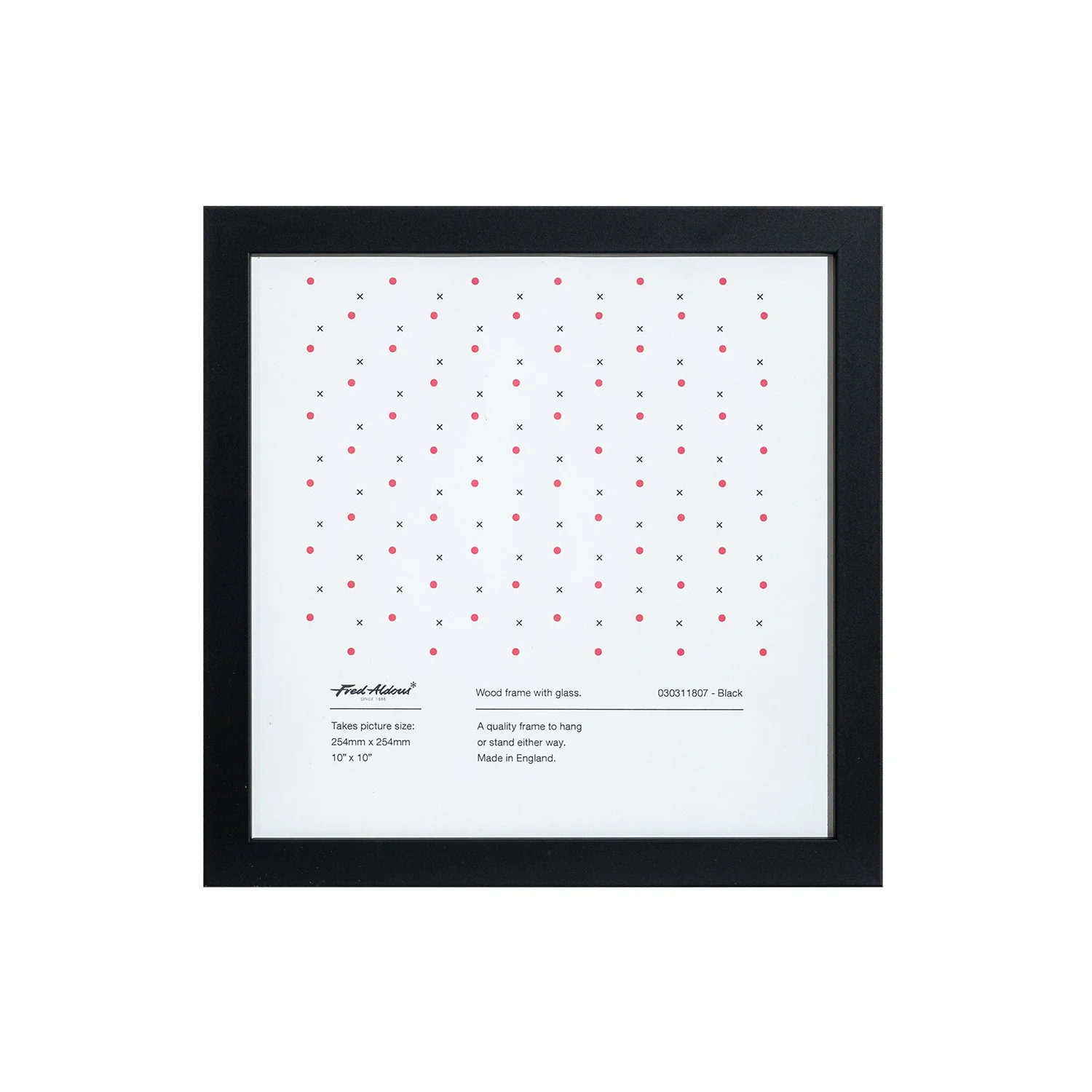 Picture Frame - Black - 10" x 10"
