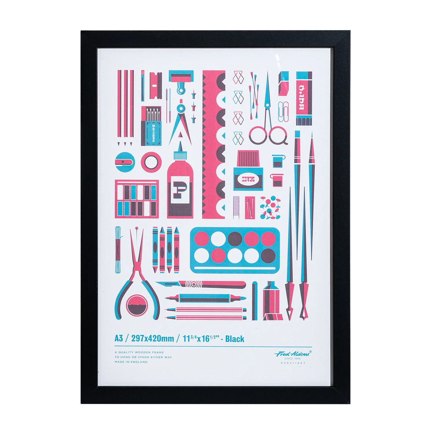 Picture Frame - Black - A3