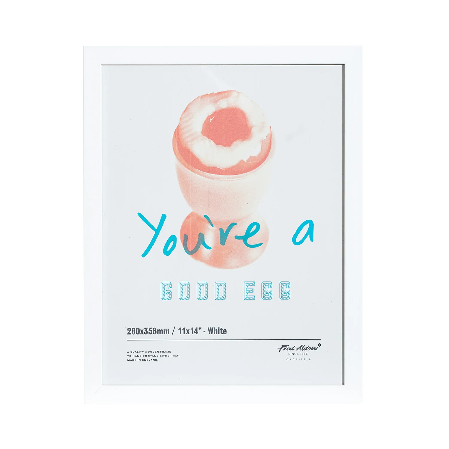 Picture Frame - White - 240mm x 300mm