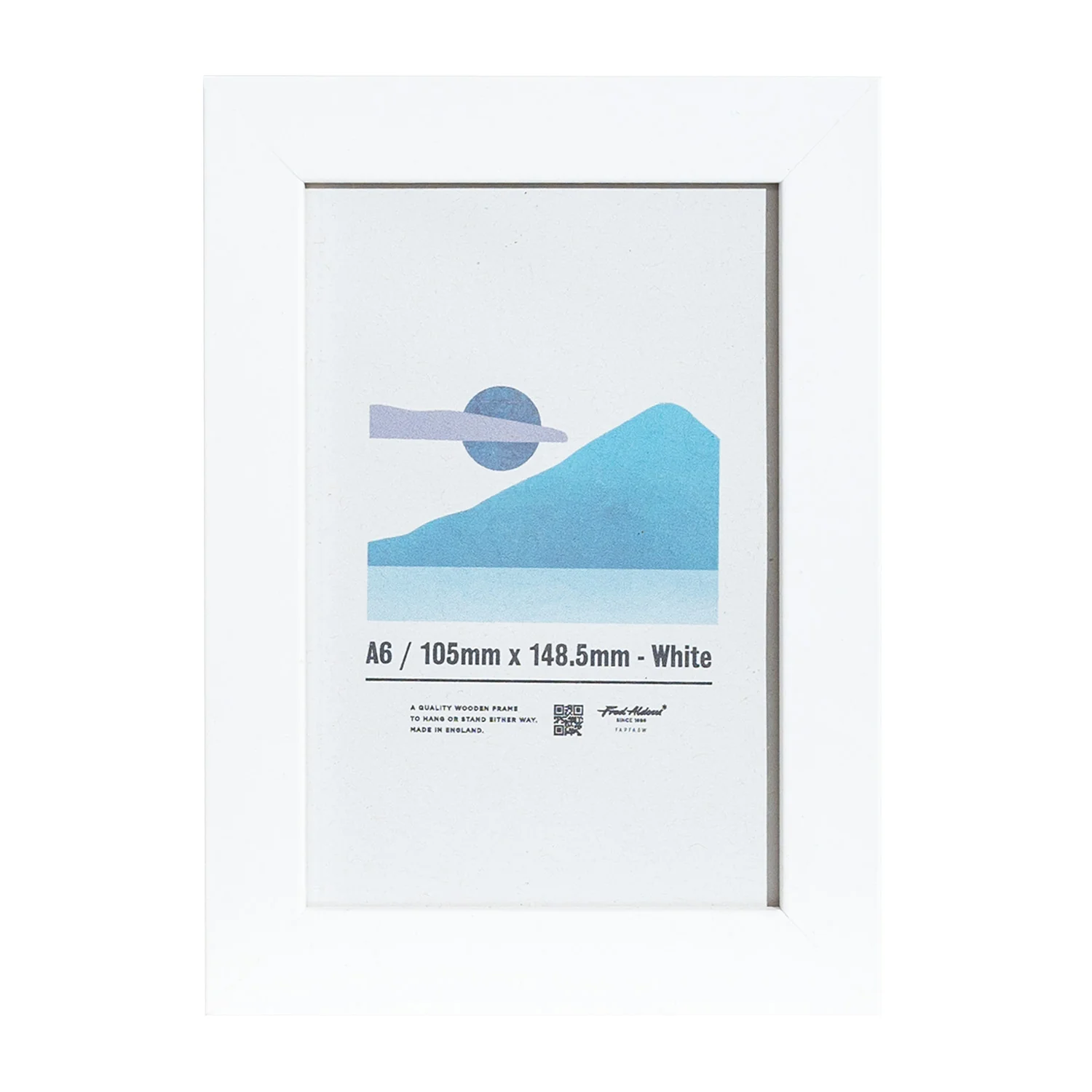 Picture Frame - White - A6